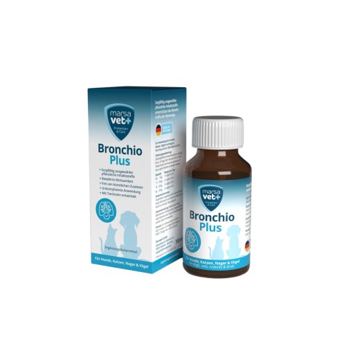 Marsavet Bronchio Plus kapky 100 ml pro psy a kočky